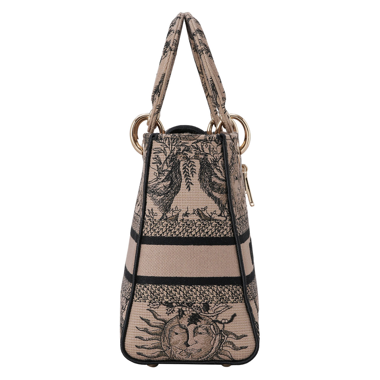 CHRISTIAN DIOR(USED)디올 D-LITE 레이디백 미듐